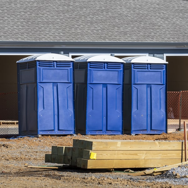 how do you dispose of waste after the porta potties have been emptied in Blue Ridge